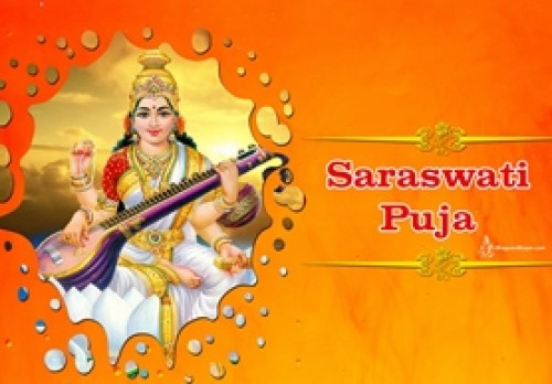 Book Saraswati Puja online on bhagwabhajan.com
