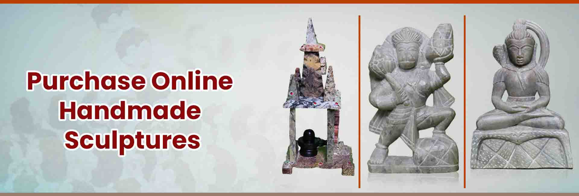 Purchase handmade sculputres, hindu god idols online