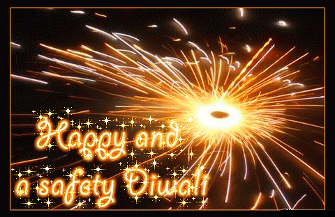 happy and a safety diwali