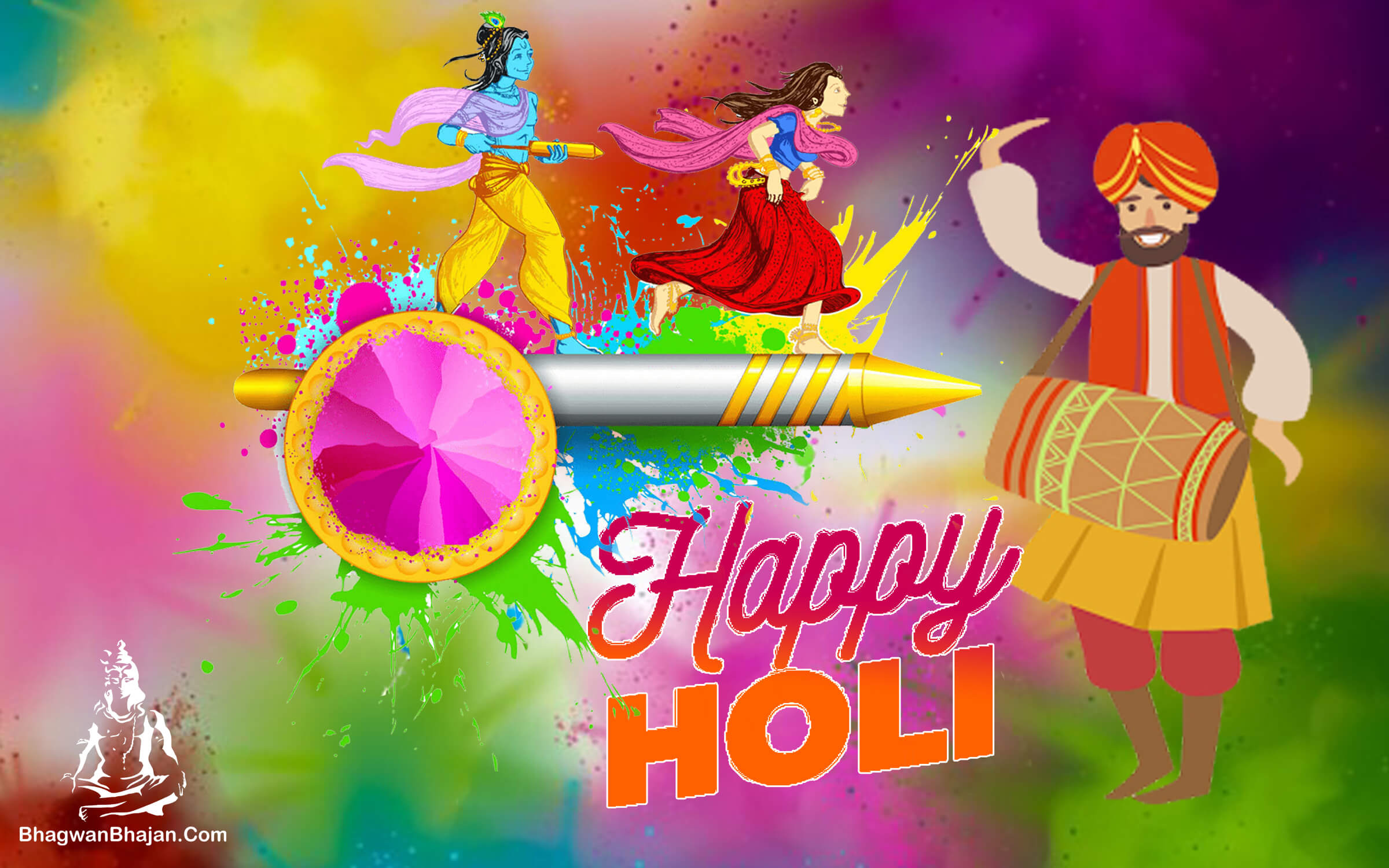 happy holi celebration 2020