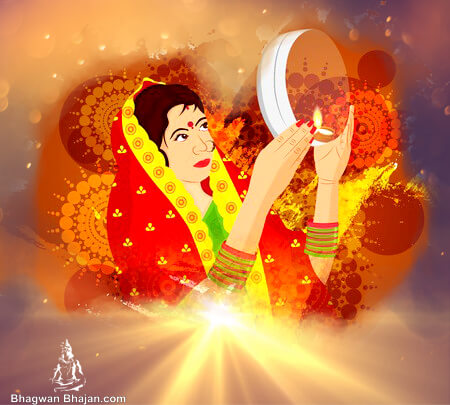 Happy Karva Chauth wishes Wallpaper Template  PosterMyWall
