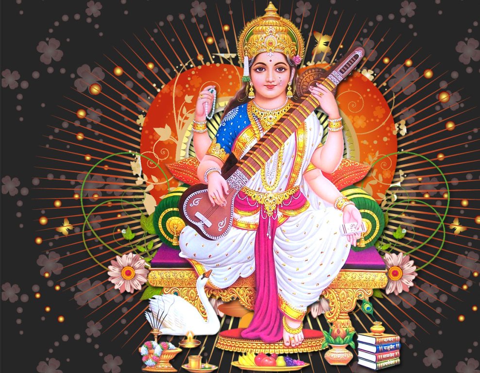 God Saraswati maa images