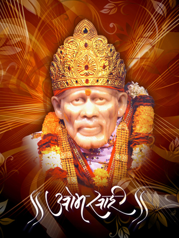 Om Sai Baba HD wallpaper